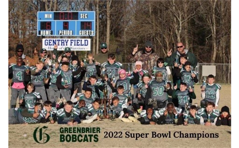 2022 Greenbrier 10-11 Super Bowl Champs